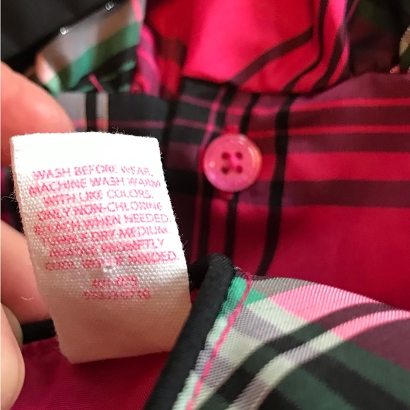 OshKosh B’gosh Traditional Pink Plaid Dress - Picture 8 of 9